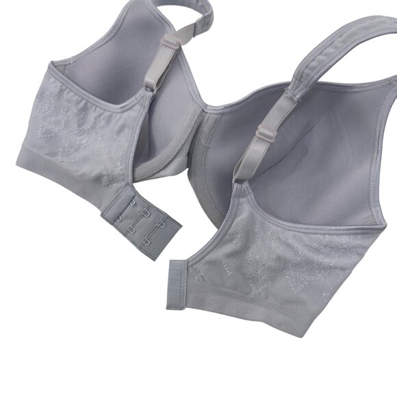 Bali 3388 Women Comfort Revolution Wirefree Bra SZ Small Light Gray - Picture 6 of 13